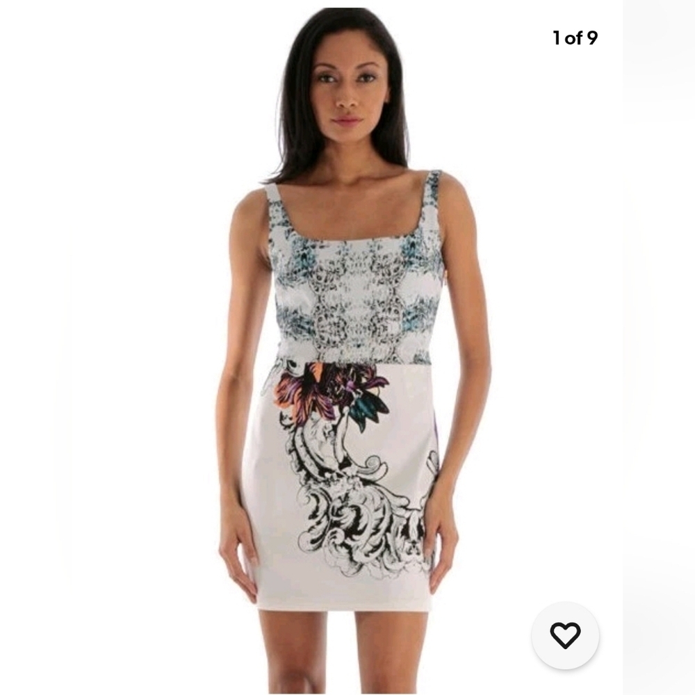 Elie Tahari Kathy Sea Splash Dress size 6